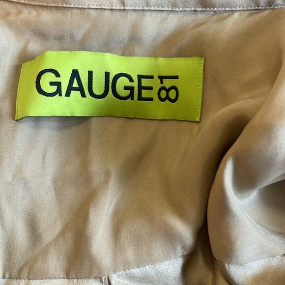 GAUGE81 Sabinas Silk Top in Quicksand XS - Picture 2 of 7